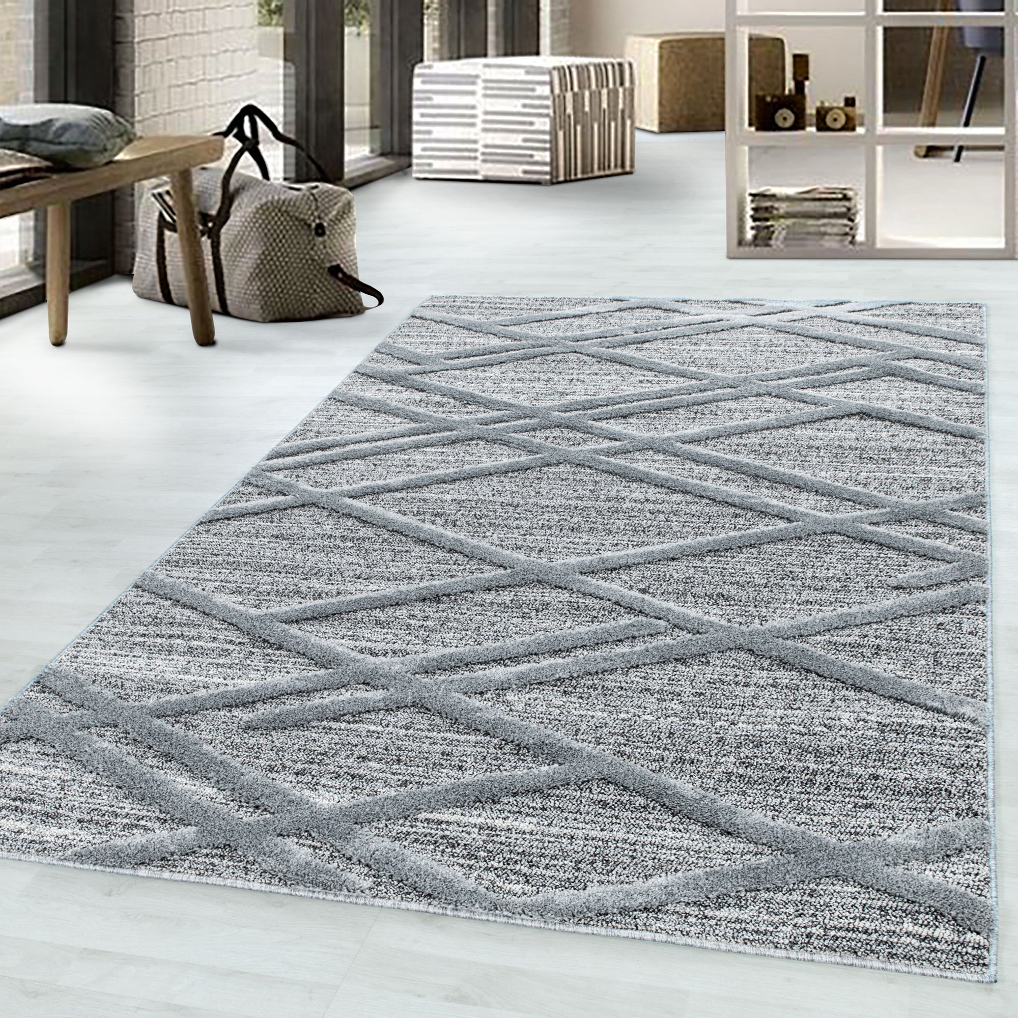 Tapis Berbère à relief ASIMA – STUDIO DECO