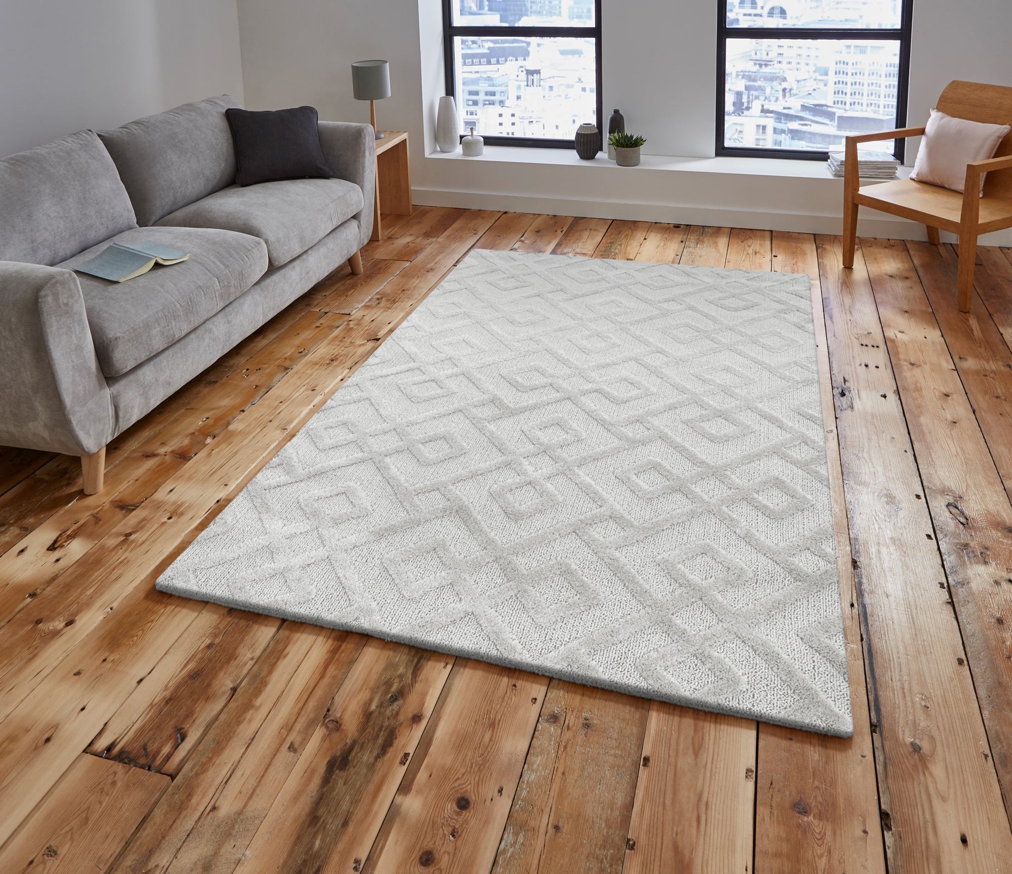 Tapis Berbère à relief MUDA – STUDIO DECO