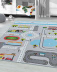 Tapis enfant lavable CIRCUIT – STUDIO DECO
