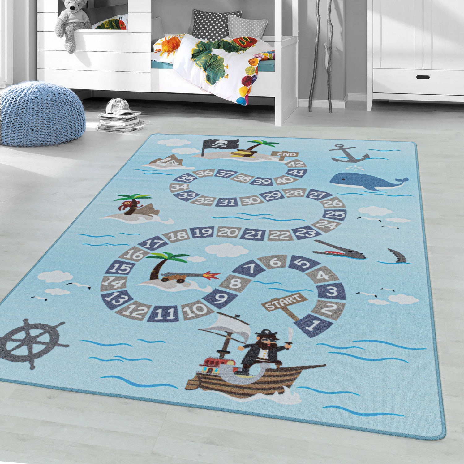 Tapis Enfant Lavable OCEAN – STUDIO DECO