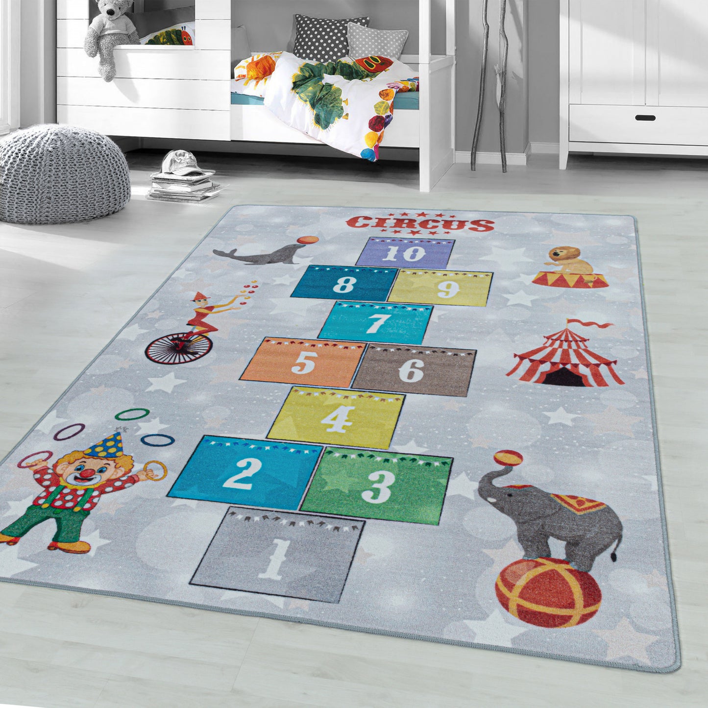 Tapis Enfant Lavable MARELLE Cirque