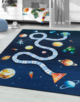 Tapis Enfant Lavable PLANETES – STUDIO DECO
