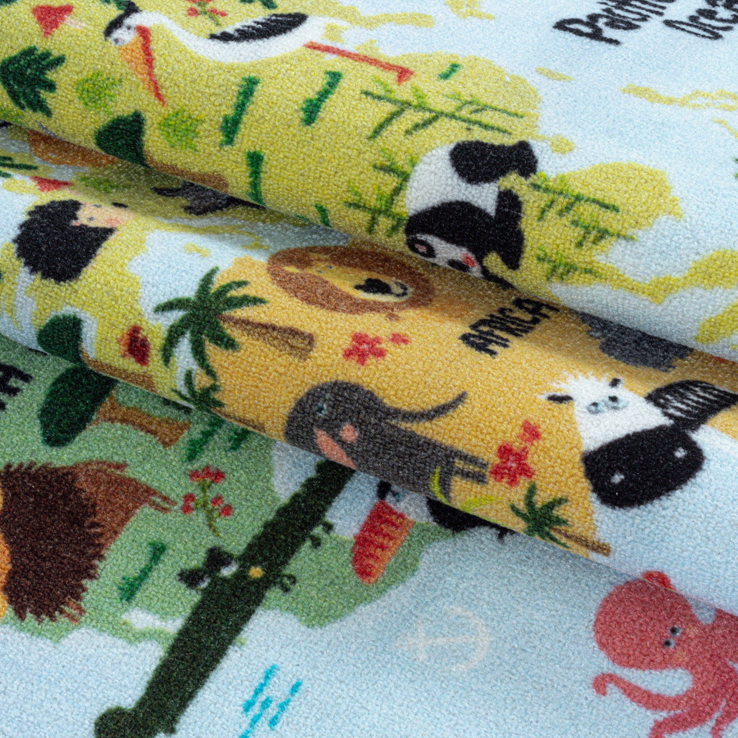 Tapis Enfant Lavable CARTE DU MONDE – STUDIO DECO