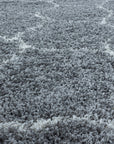 Tapis à poils longs motifs Alhambra - Gris – STUDIO DECO