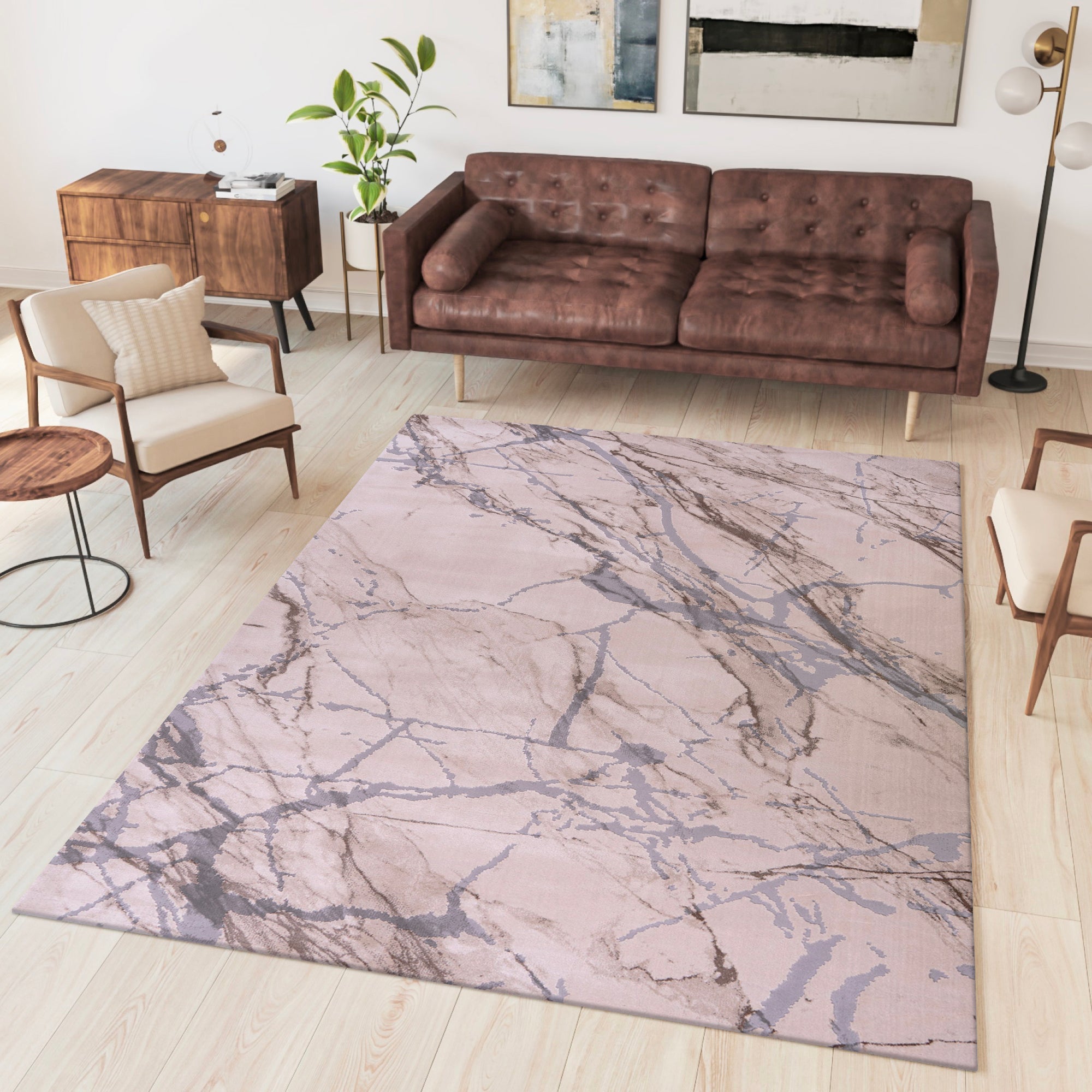 Tapis Aspect Marbre BRUT – STUDIO DECO