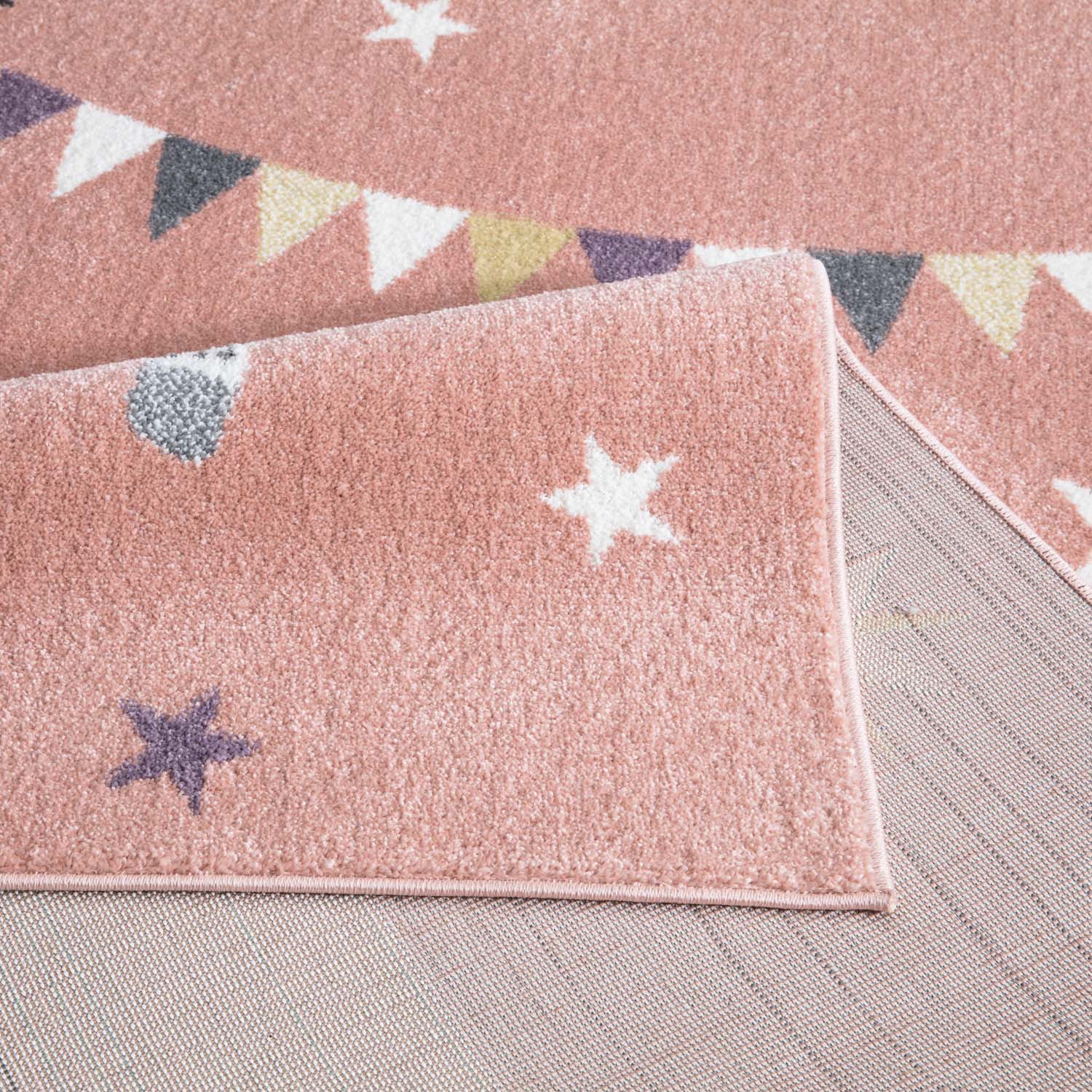 Tapis pour chambre d'enfant Cheval Rose et Blanc – STUDIO DECO