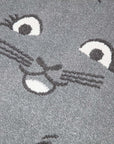 Tapis pour chambre d'enfant Forme Chat Gris – STUDIO DECO