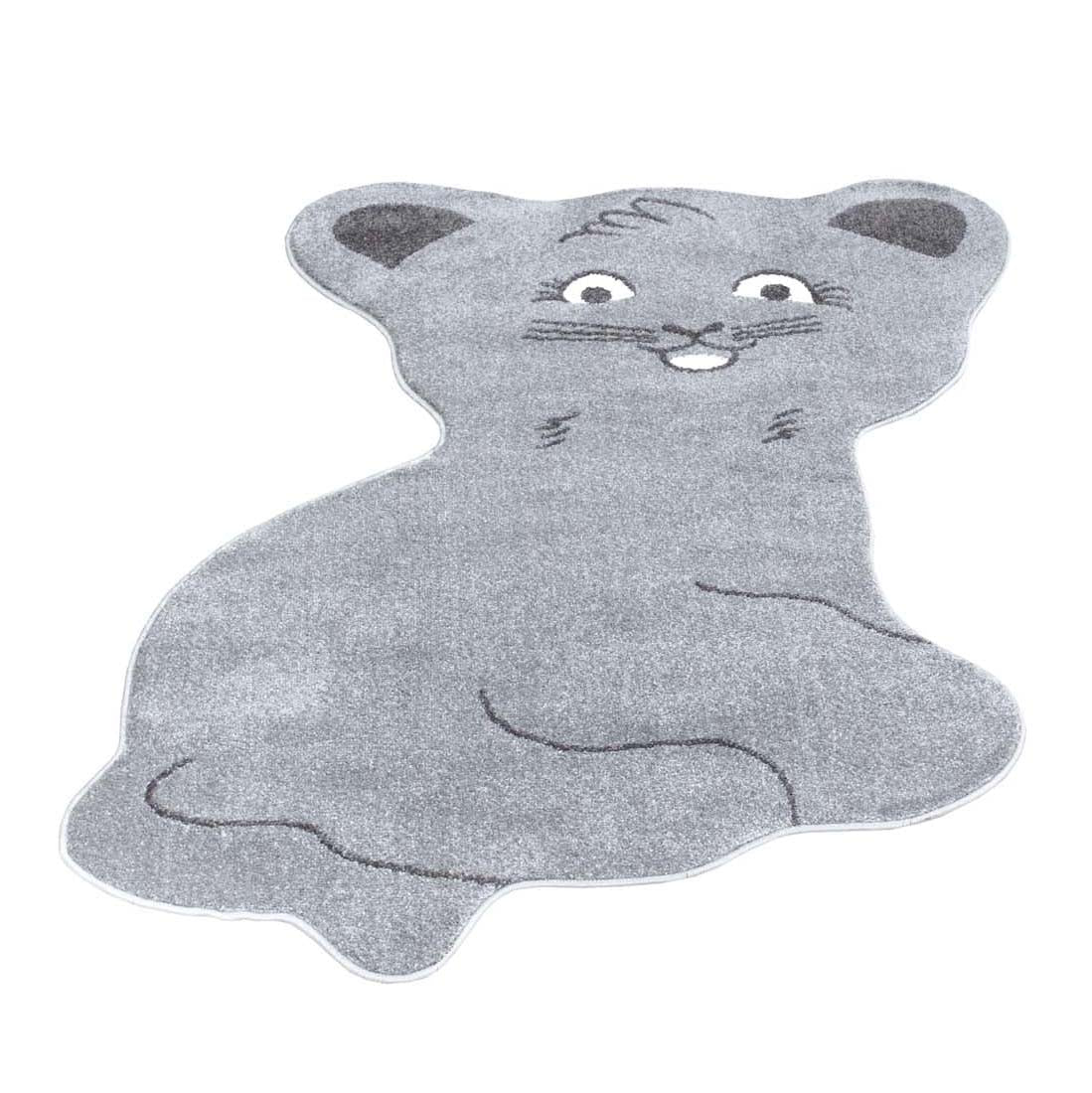 Tapis pour chambre d'enfant Forme Chat Gris – STUDIO DECO