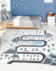 Tapis de jeu pour chambre d'enfant Routes de Montagne – STUDIO DECO