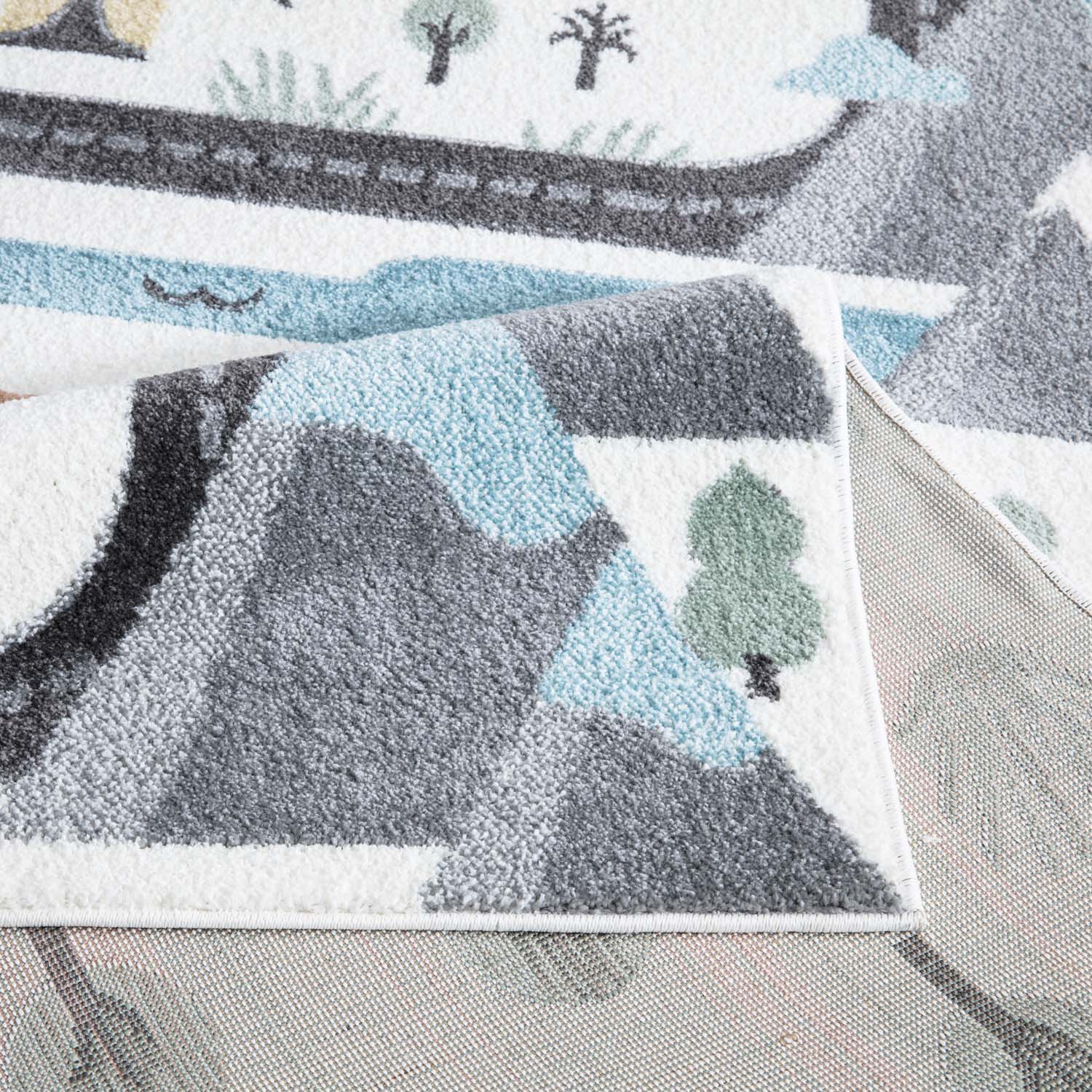 Tapis de jeu pour chambre d'enfant Routes de Montagne – STUDIO DECO