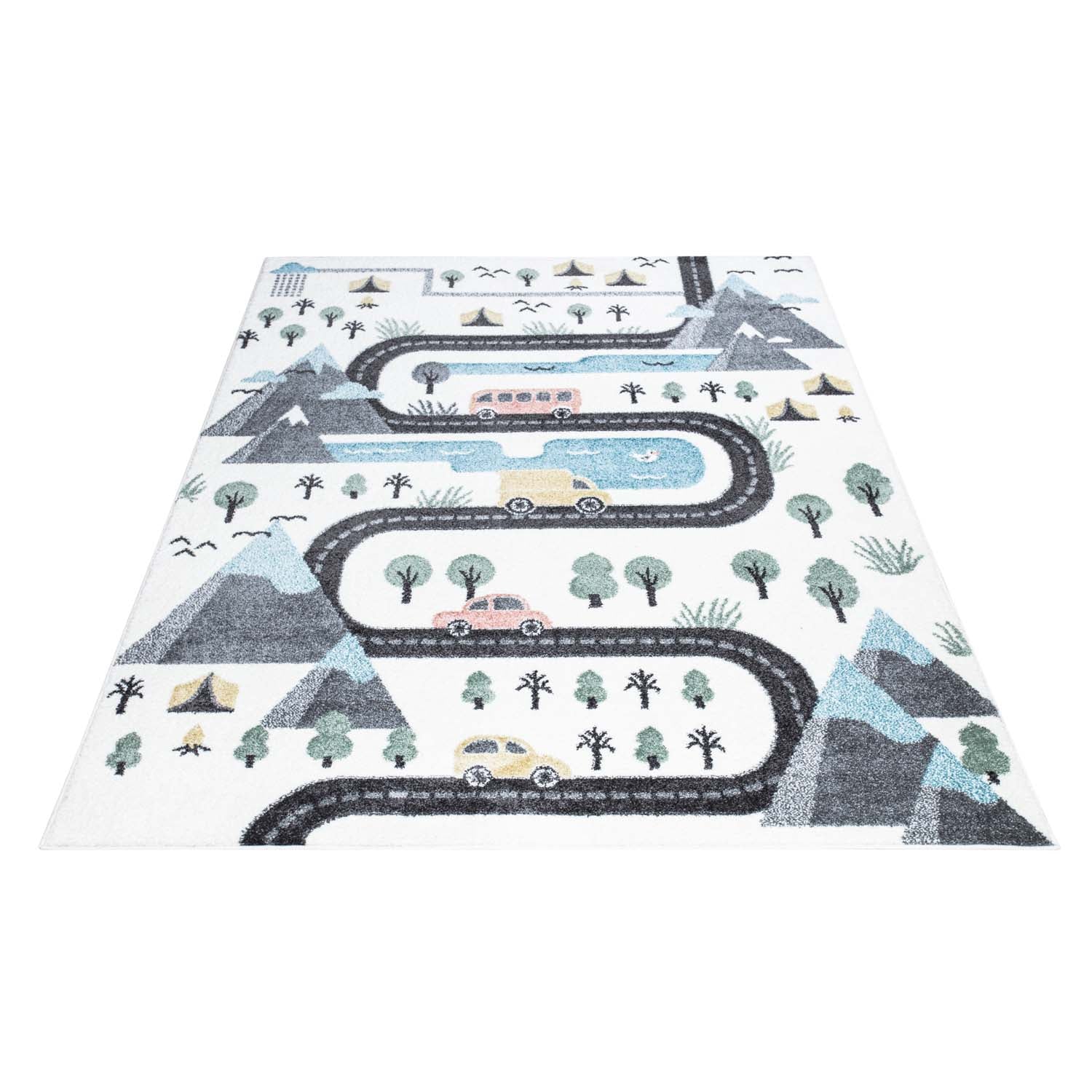 Tapis de jeu pour chambre d'enfant Routes de Montagne – STUDIO DECO