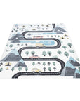 Tapis de jeu pour chambre d'enfant Routes de Montagne – STUDIO DECO