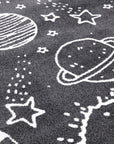 Tapis pour chambre d'enfant Astronaute Gris et Blanc – STUDIO DECO