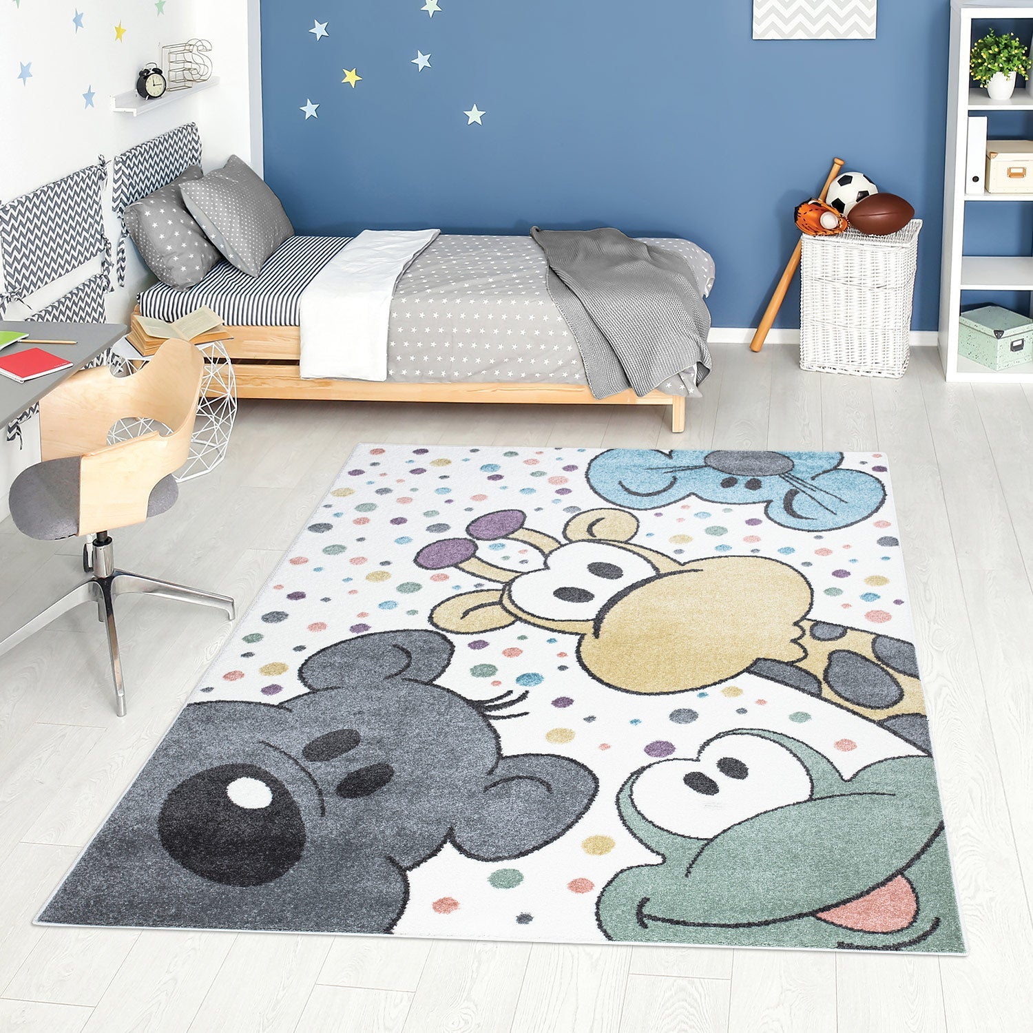 Tapis pour chambre d'enfant Animaux Drôle – STUDIO DECO