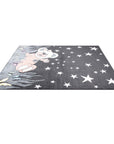 Tapis pour chambre d'enfant Ourson Gris et Blanc – STUDIO DECO