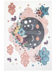 Tapis pour chambre d'enfant Crème Motif Nuages – STUDIO DECO