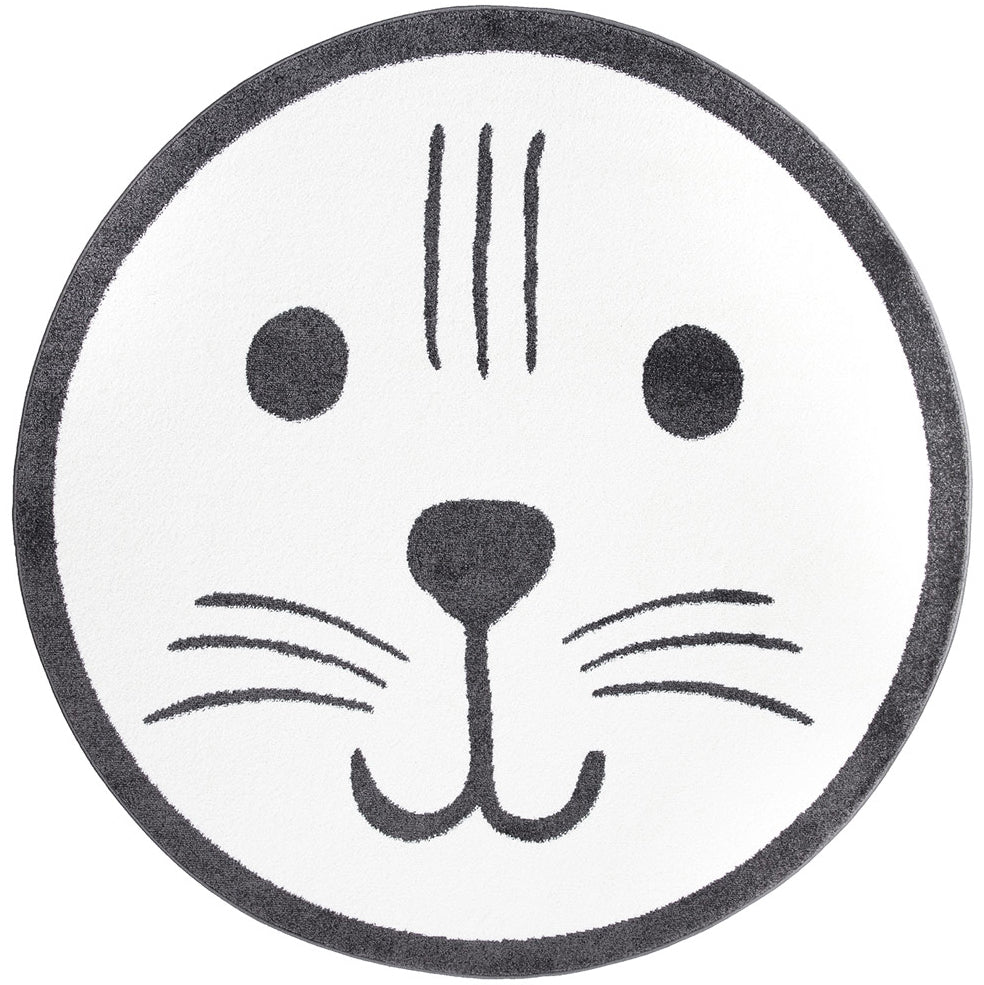 Tapis Rond pour chambre d'enfant Tête d'Ours – STUDIO DECO