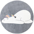 Tapis Rond pour chambre d'enfant Gris Motif Ours Blanc – STUDIO DECO