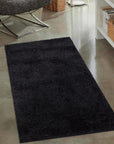 Tapis à Poils Longs SOFTY Noir Anthracite – STUDIO DECO