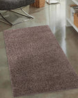 Tapis à Poils Longs SOFTY Mocca – STUDIO DECO