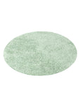 Tapis à Poils Longs Rond SOFTY Vert Amande – STUDIO DECO