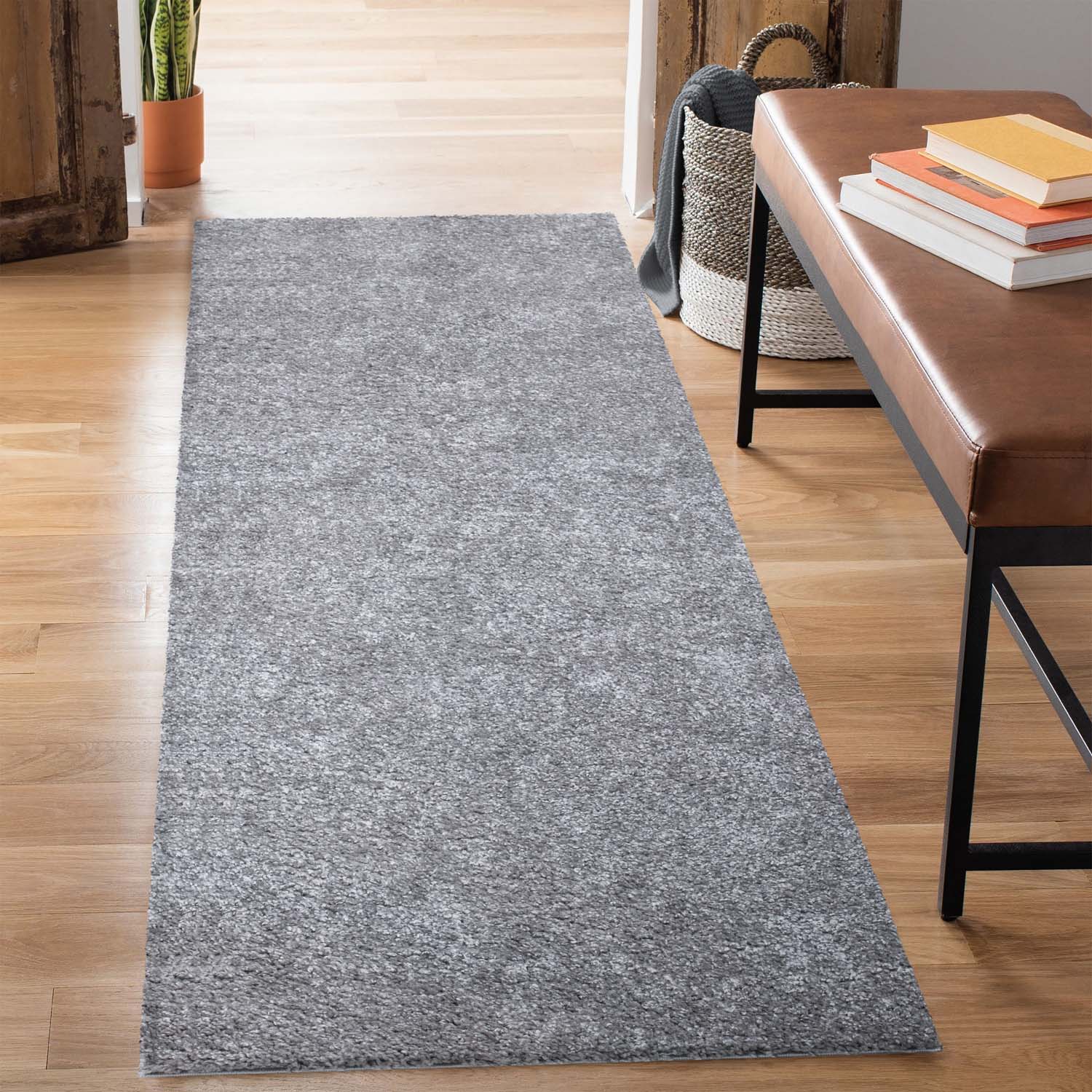 Tapis à Poils Longs SOFTY Gris souris – STUDIO DECO