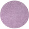 Tapis à Poils Longs Rond SOFTY Violet de Parme – STUDIO DECO