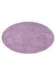 Tapis à Poils Longs Rond SOFTY Violet de Parme – STUDIO DECO