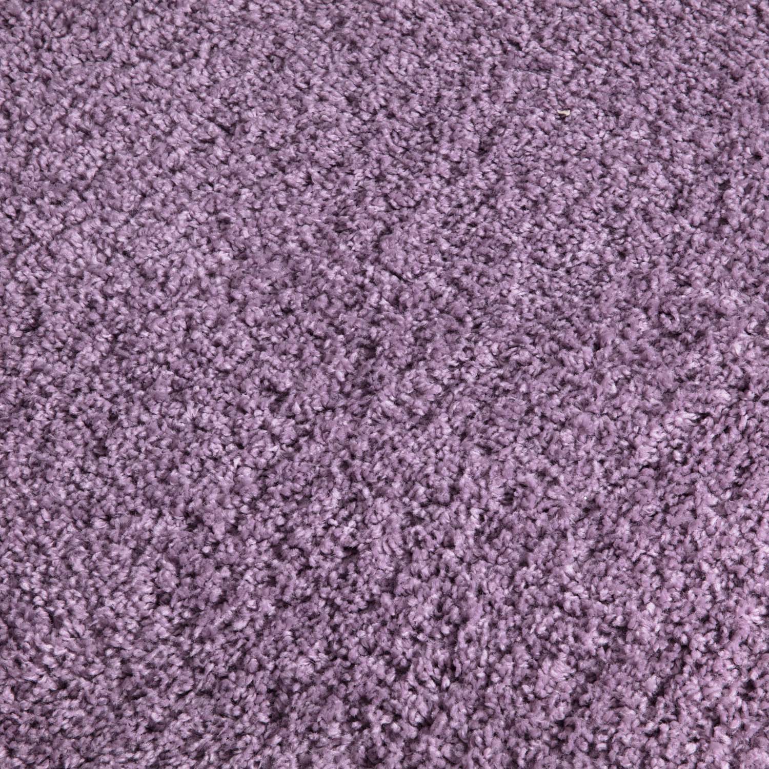 Tapis à Poils Longs Rond SOFTY Violet de Parme – STUDIO DECO