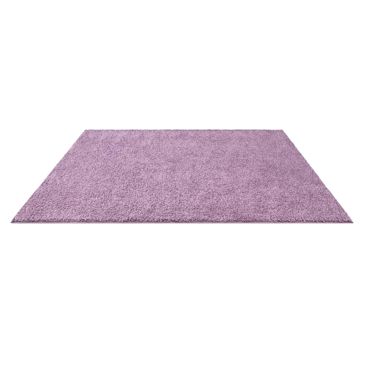 Tapis à Poils Longs SOFTY Violet de Parme – STUDIO DECO
