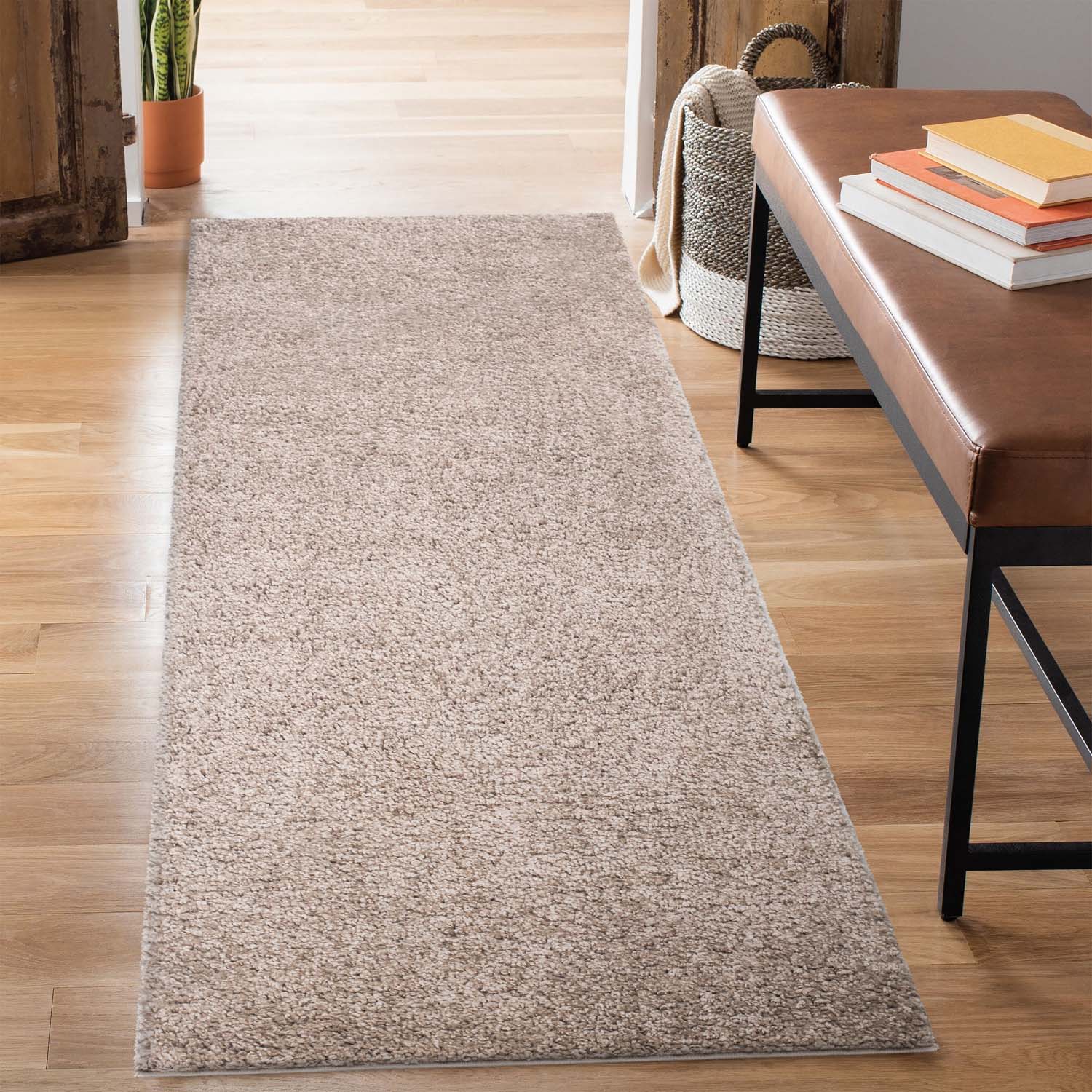Tapis à Poils Longs SOFTY Sable – STUDIO DECO