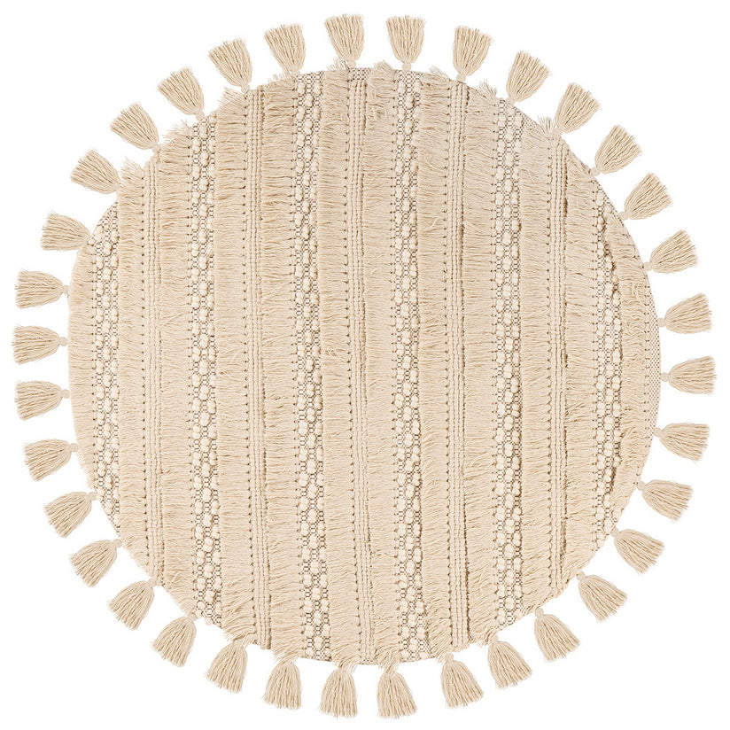 Tapis Fait Main à Franges en Laine – STUDIO DECO