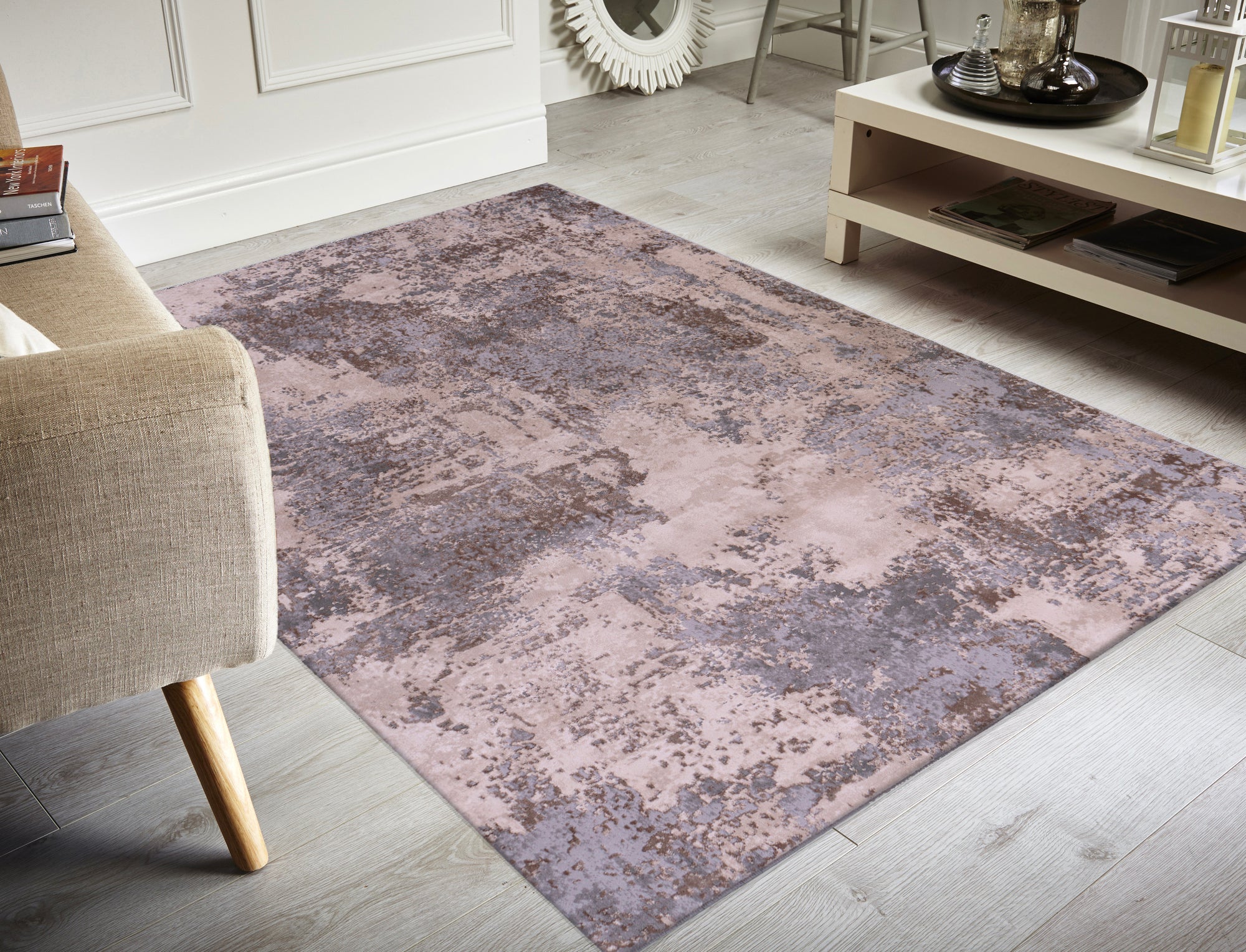 Tapis Abstrait ROCHE – STUDIO DECO