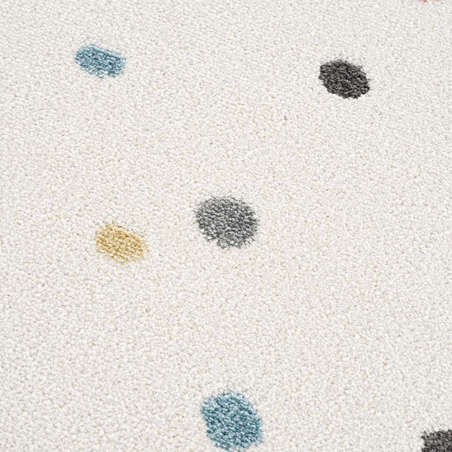 Tapis pour chambre d'enfant Crème motifs Terrazzo