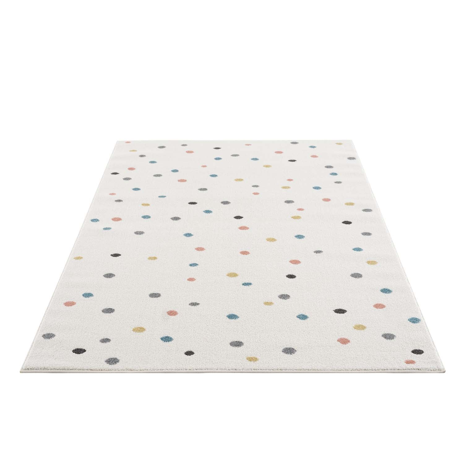 Tapis pour chambre d'enfant Crème motifs Terrazzo – STUDIO DECO
