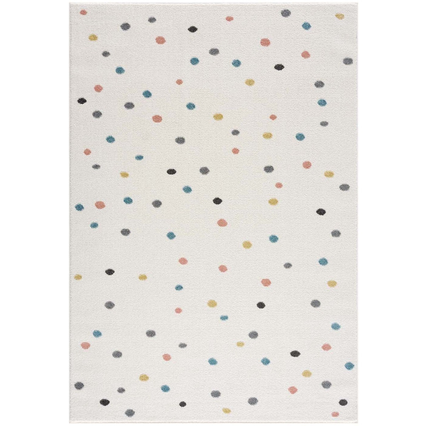 Tapis pour chambre d'enfant Crème motifs Terrazzo – STUDIO DECO