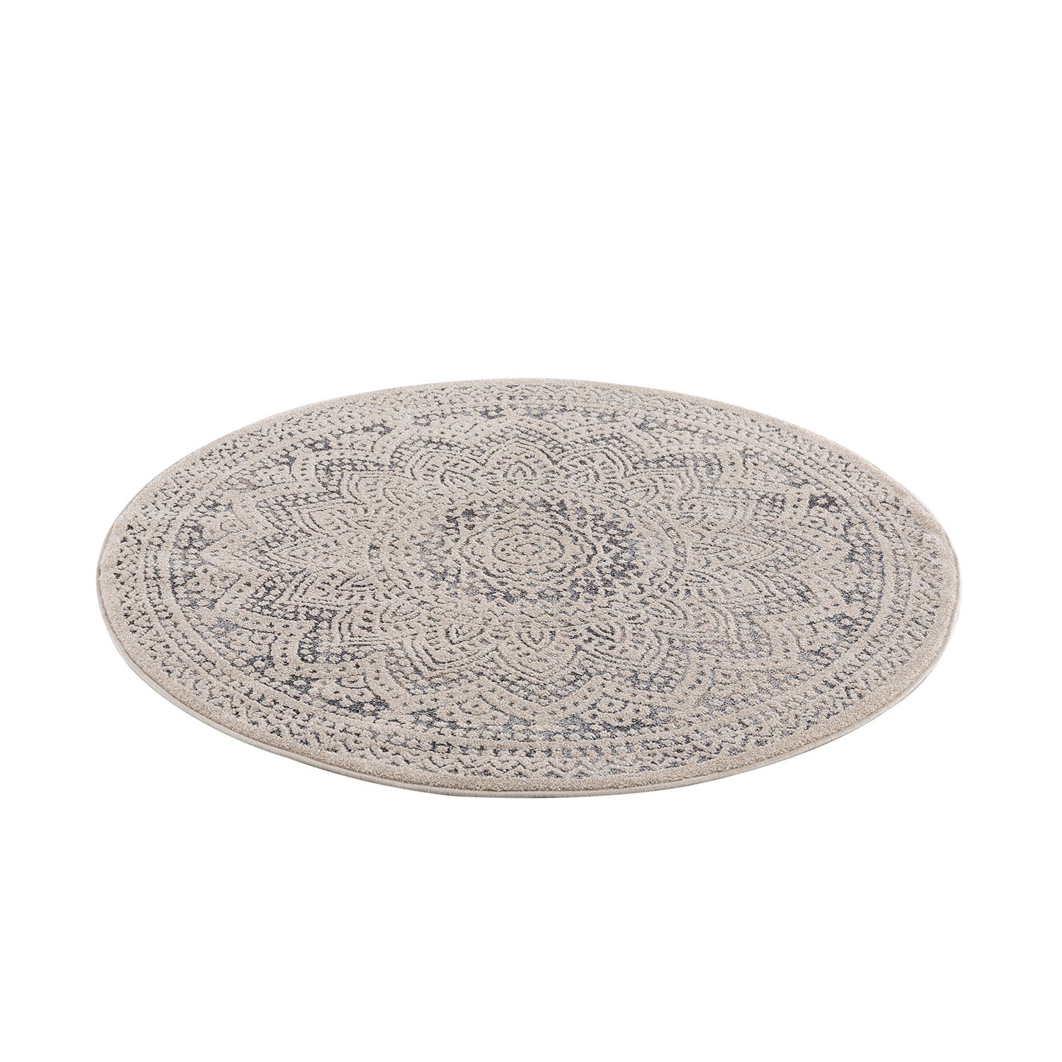 Tapis rond Boheme tressées - Beige – STUDIO DECO