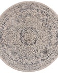 Tapis rond Boheme tressées - Beige – STUDIO DECO