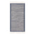 Tapis de couloir Lignes à franges tressées - Bleu – STUDIO DECO
