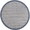 Tapis rond Lignes tressées - Bleu – STUDIO DECO
