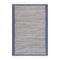 Tapis Lignes à franges tressées - Bleu – STUDIO DECO