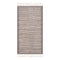 Tapis de couloir Lignes à franges tressées - Beige – STUDIO DECO