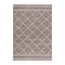 Tapis Geo à franges tressées - Beige – STUDIO DECO