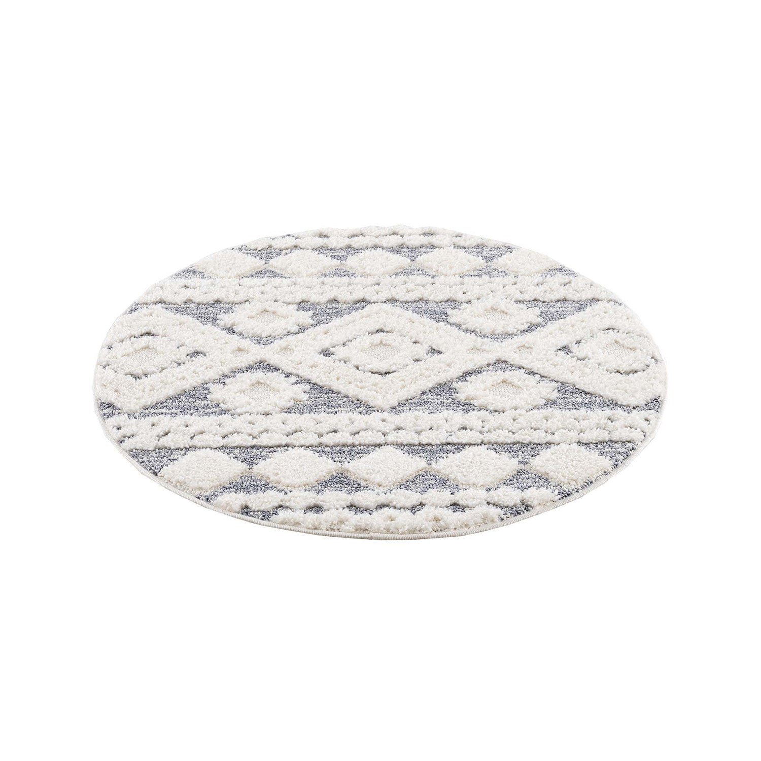 Tapis rond à relief HAVA 2 – STUDIO DECO