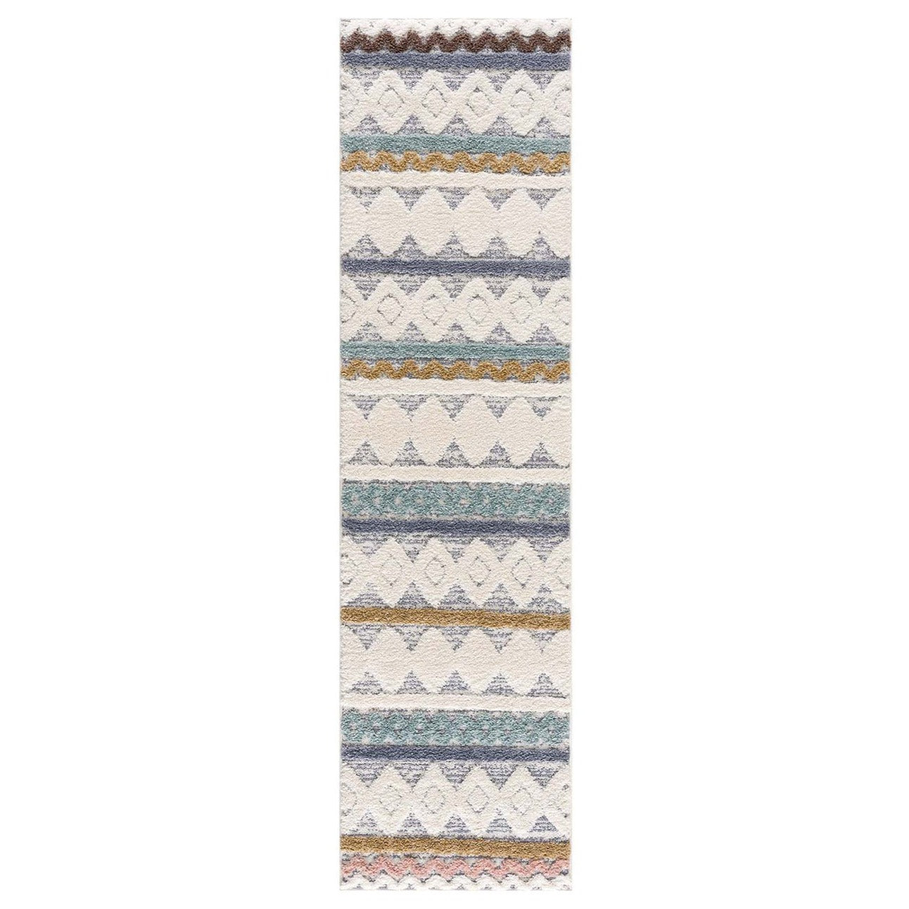 Tapis de couloir à relief HIPPIE 1 – STUDIO DECO