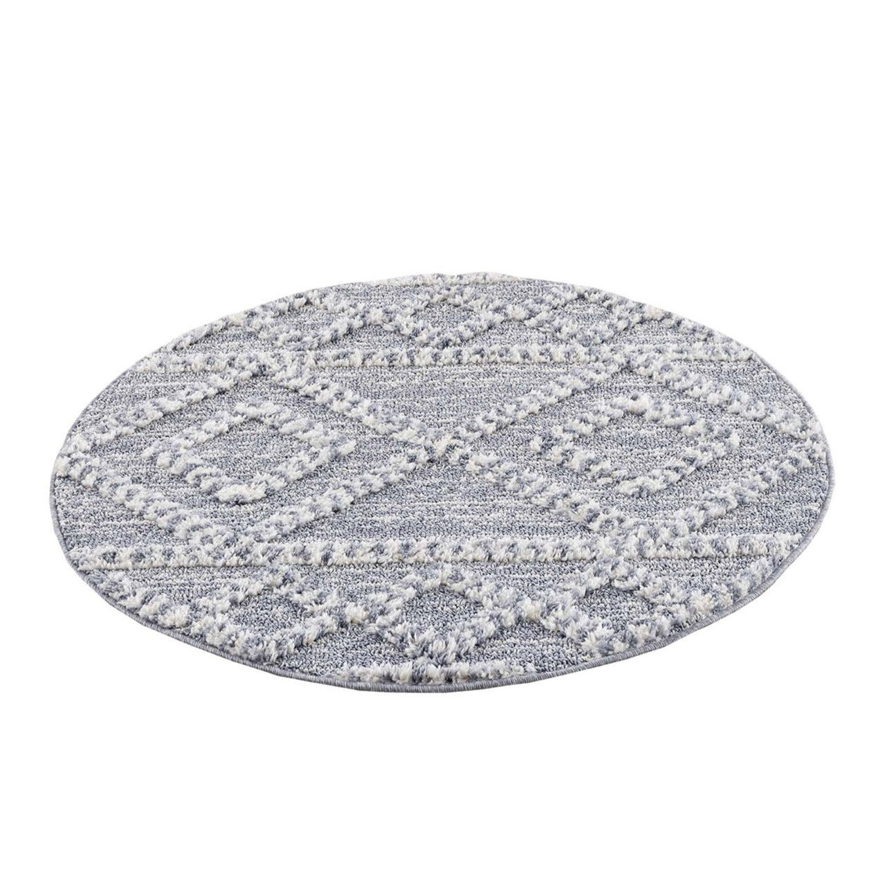 Tapis rond à relief ADAM – STUDIO DECO