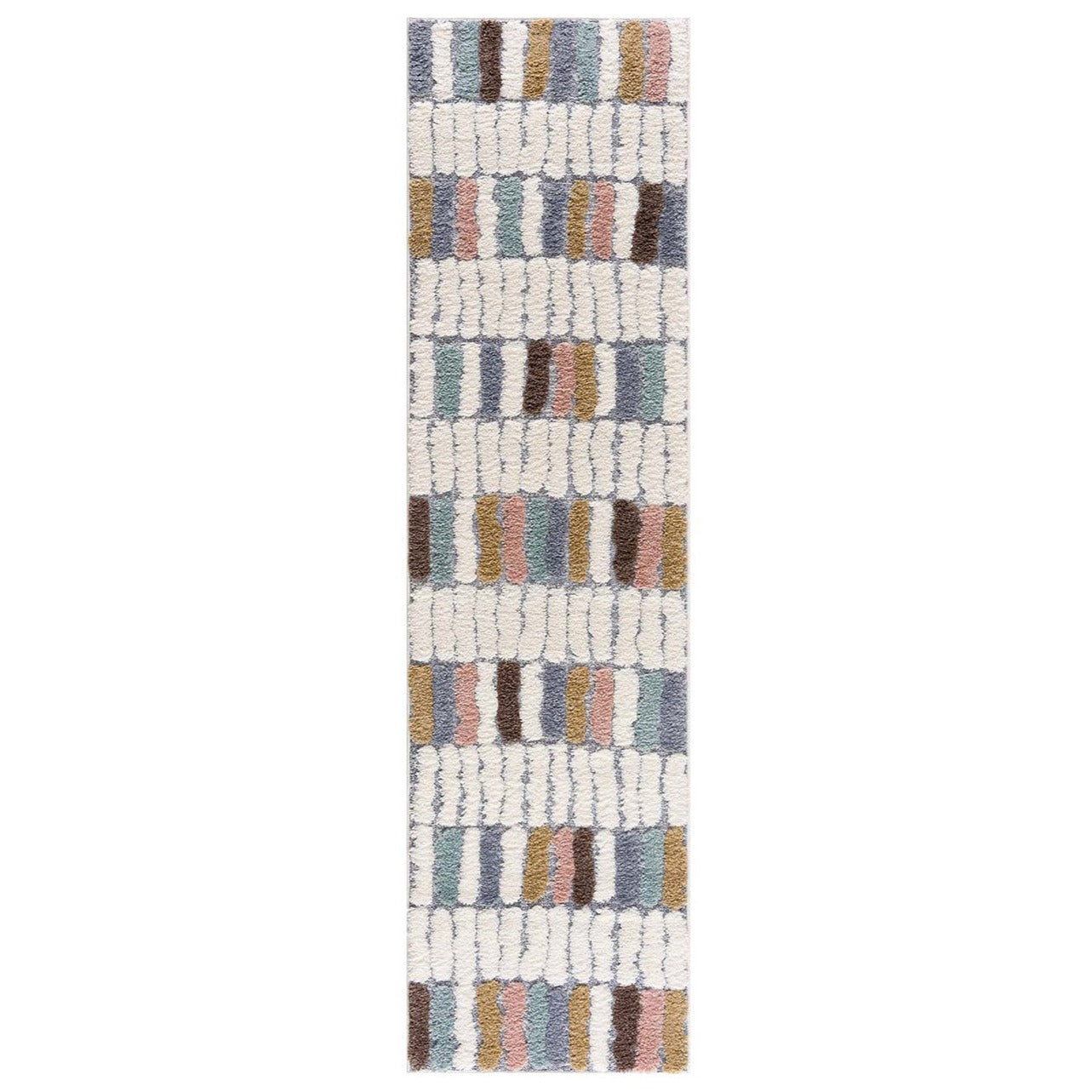 Tapis de couloir à relief HIPPIE 3 – STUDIO DECO