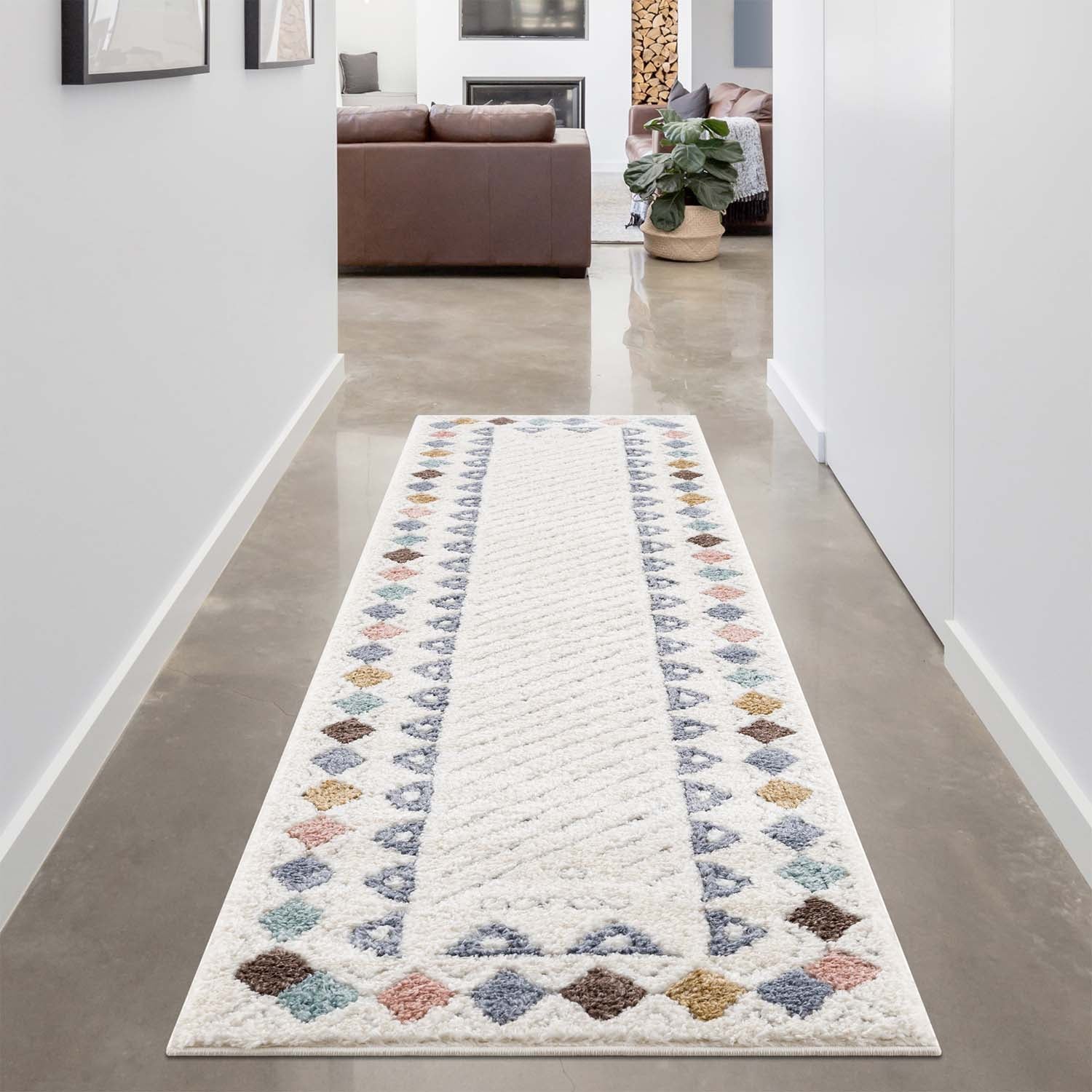 Tapis de couloir à relief HIPPIE 4 – STUDIO DECO