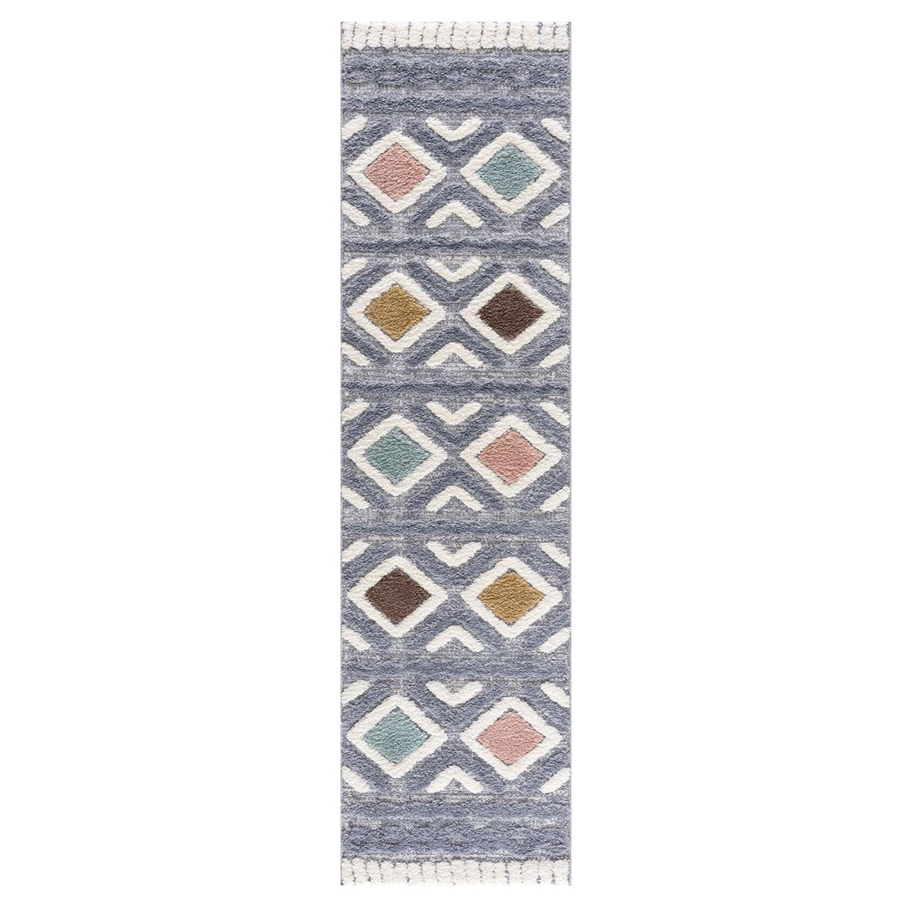 Tapis de couloir à relief AMORE 2 Multicolore – STUDIO DECO