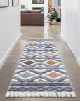 Tapis de couloir à relief AMORE 2 Multicolore – STUDIO DECO
